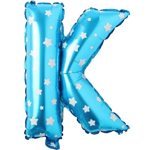 Folyo Balon Mavi K 16 İnç 36 Cm